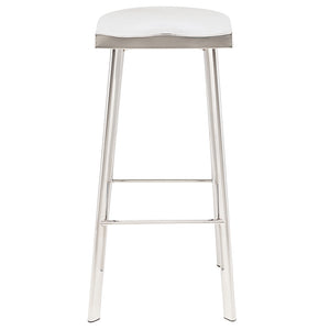 Nuevo - HGDE232 - Bar Stool - Icon - Silver