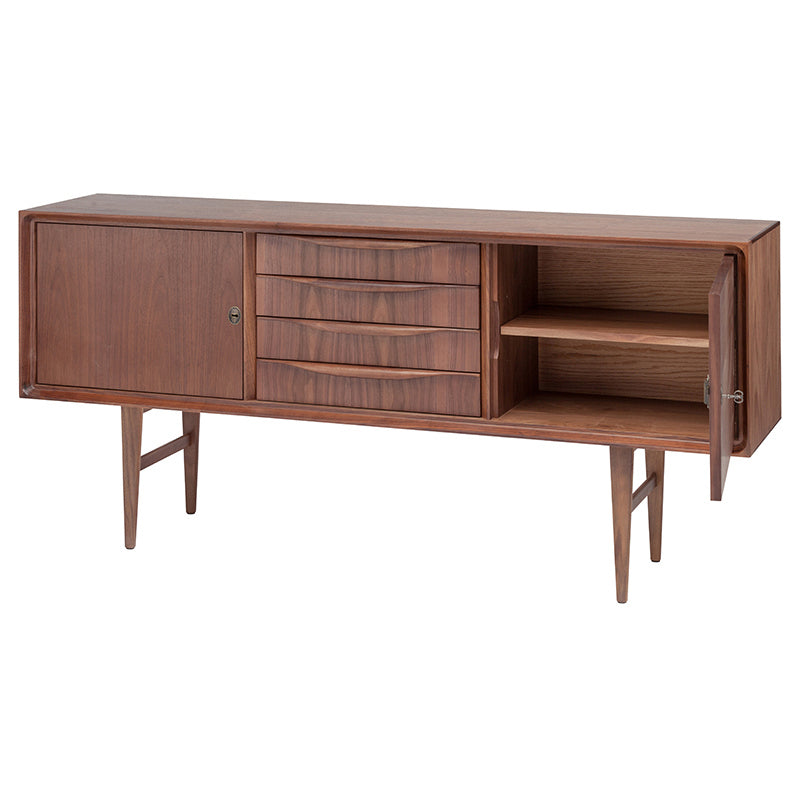 Nuevo - HGEM641 - Media Unit - Elisabeth - Walnut