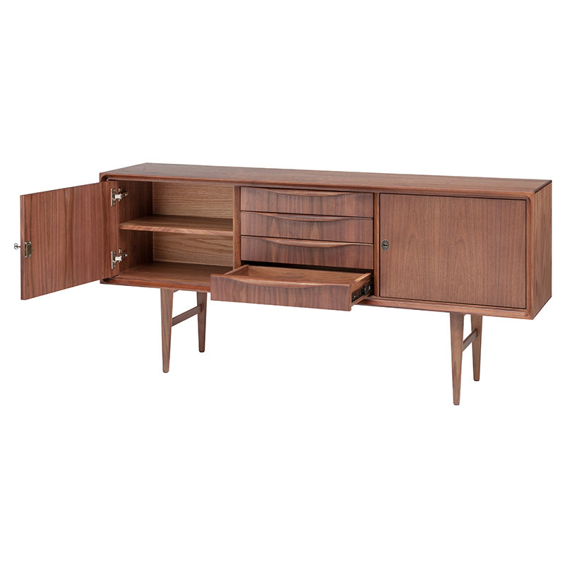 Nuevo - HGEM641 - Media Unit - Elisabeth - Walnut