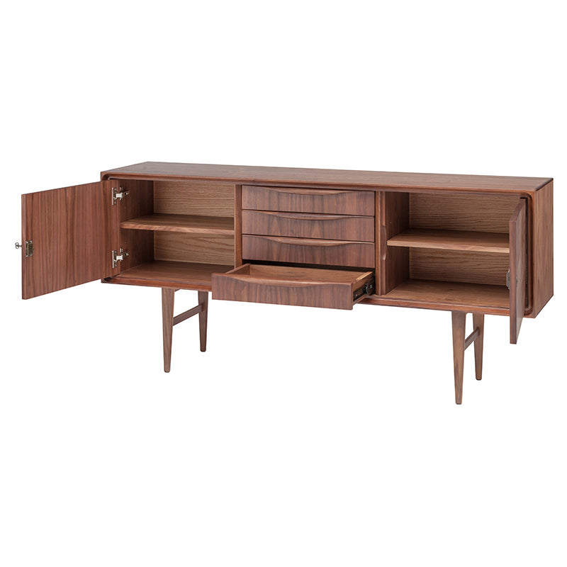 Nuevo - HGEM641 - Media Unit - Elisabeth - Walnut