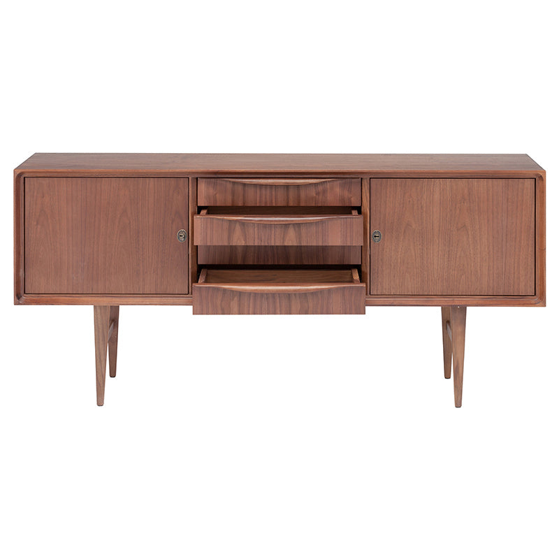 Nuevo - HGEM641 - Media Unit - Elisabeth - Walnut