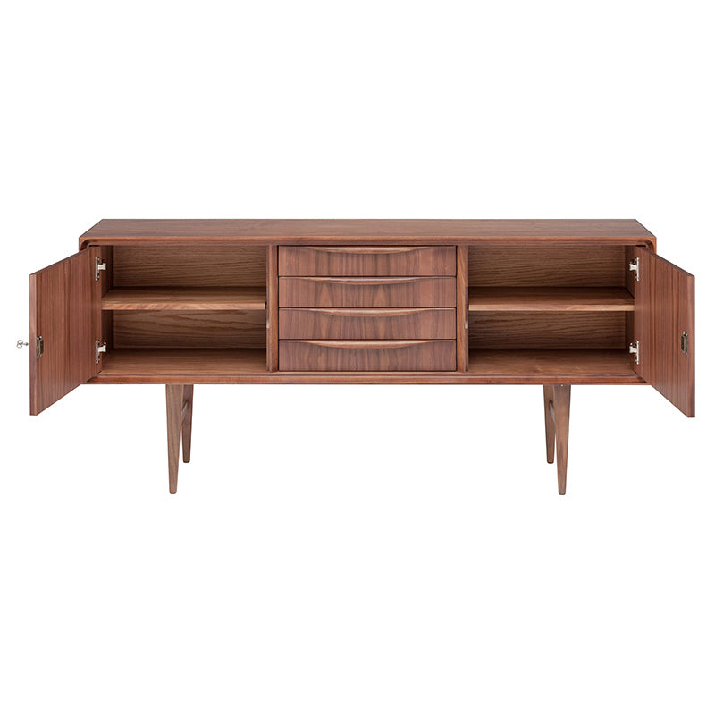 Nuevo - HGEM641 - Media Unit - Elisabeth - Walnut