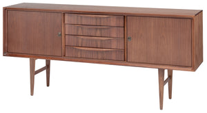 Nuevo - HGEM641 - Media Unit - Elisabeth - Walnut