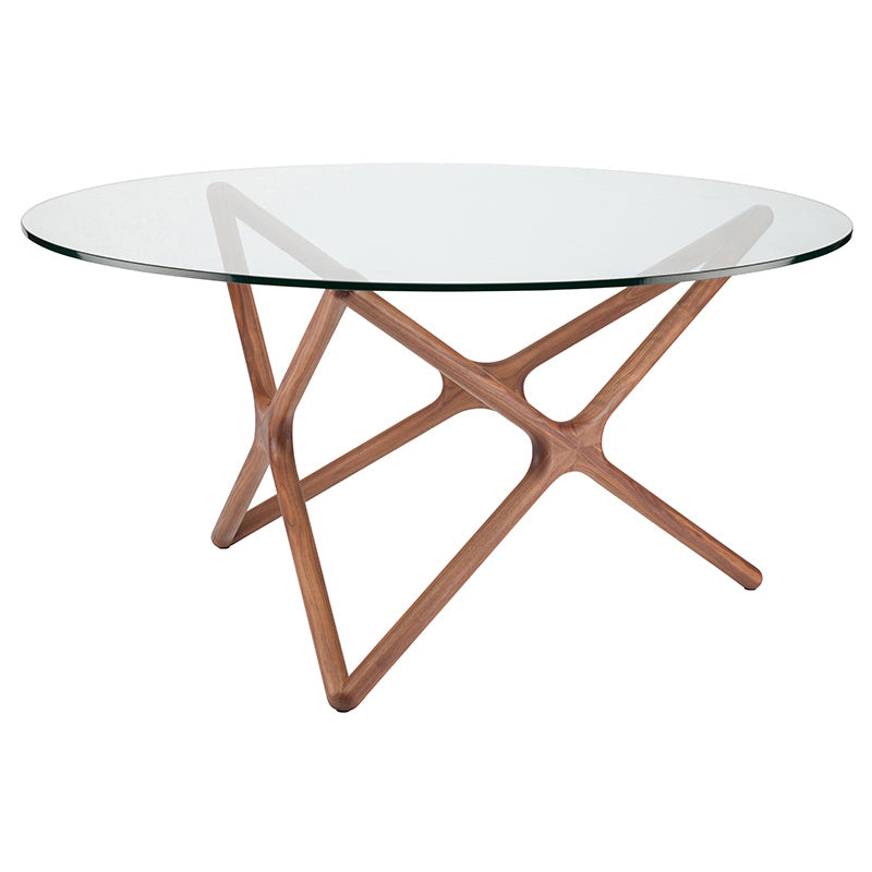 Nuevo - HGEM707 - Dining Table - Star - Walnut