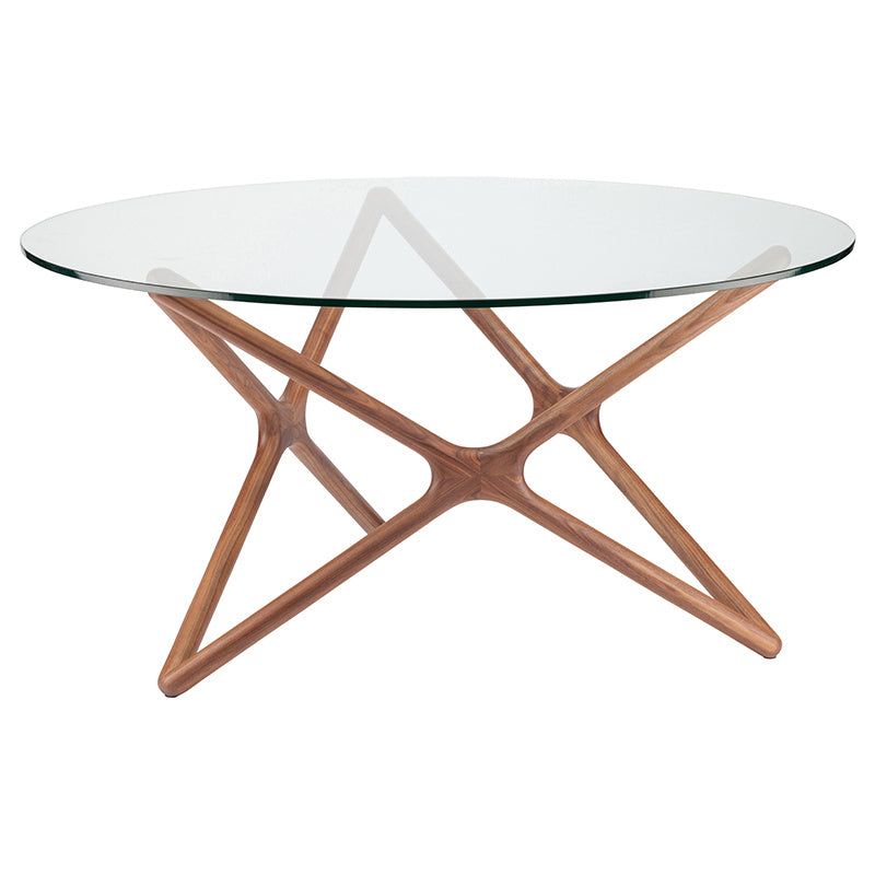 Nuevo - HGEM707 - Dining Table - Star - Walnut