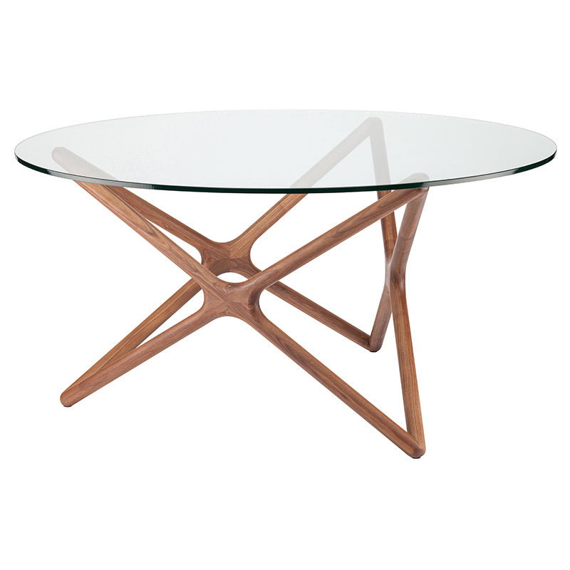 Nuevo - HGEM707 - Dining Table - Star - Walnut