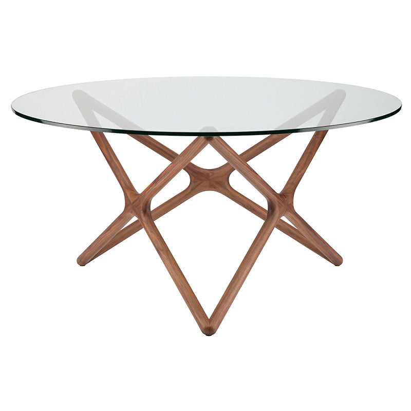 Nuevo - HGEM707 - Dining Table - Star - Walnut