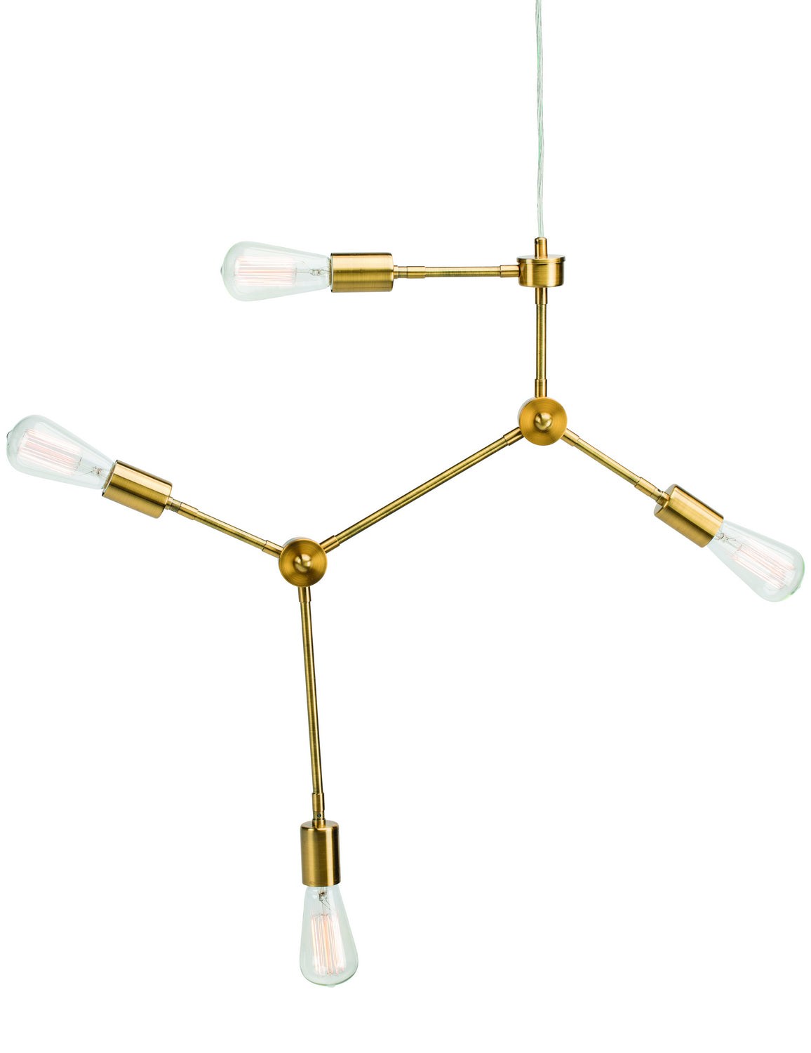 Nuevo - HGKI209 - Pendant - Pratt - Antique Brass