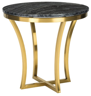 Nuevo - HGNA295 - Side Table - Aurora - Black Wood Vein