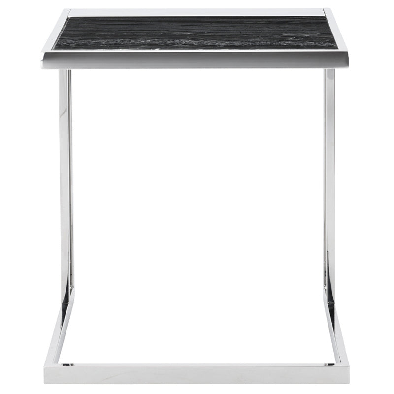 Nuevo - HGNA296 - Side Table - Ethan - Black Wood Vein