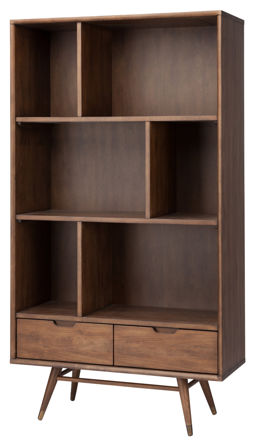 Nuevo - HGST119 - Bookcase - Baas - Walnut