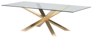 Nuevo - HGSX149 - Dining Table - Couture - Gold