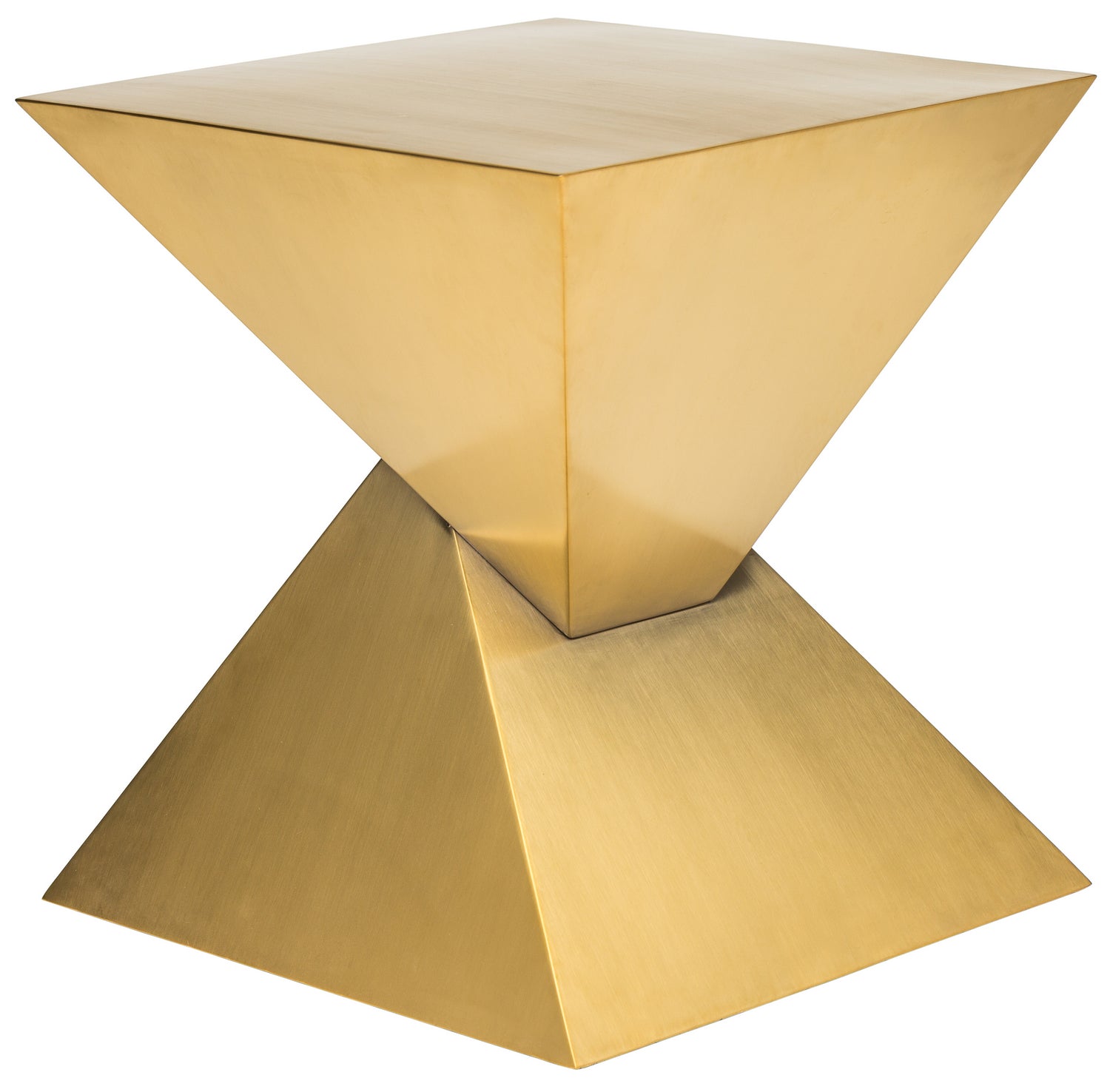 Nuevo - HGSX246 - Side Table - Giza Steel - Gold