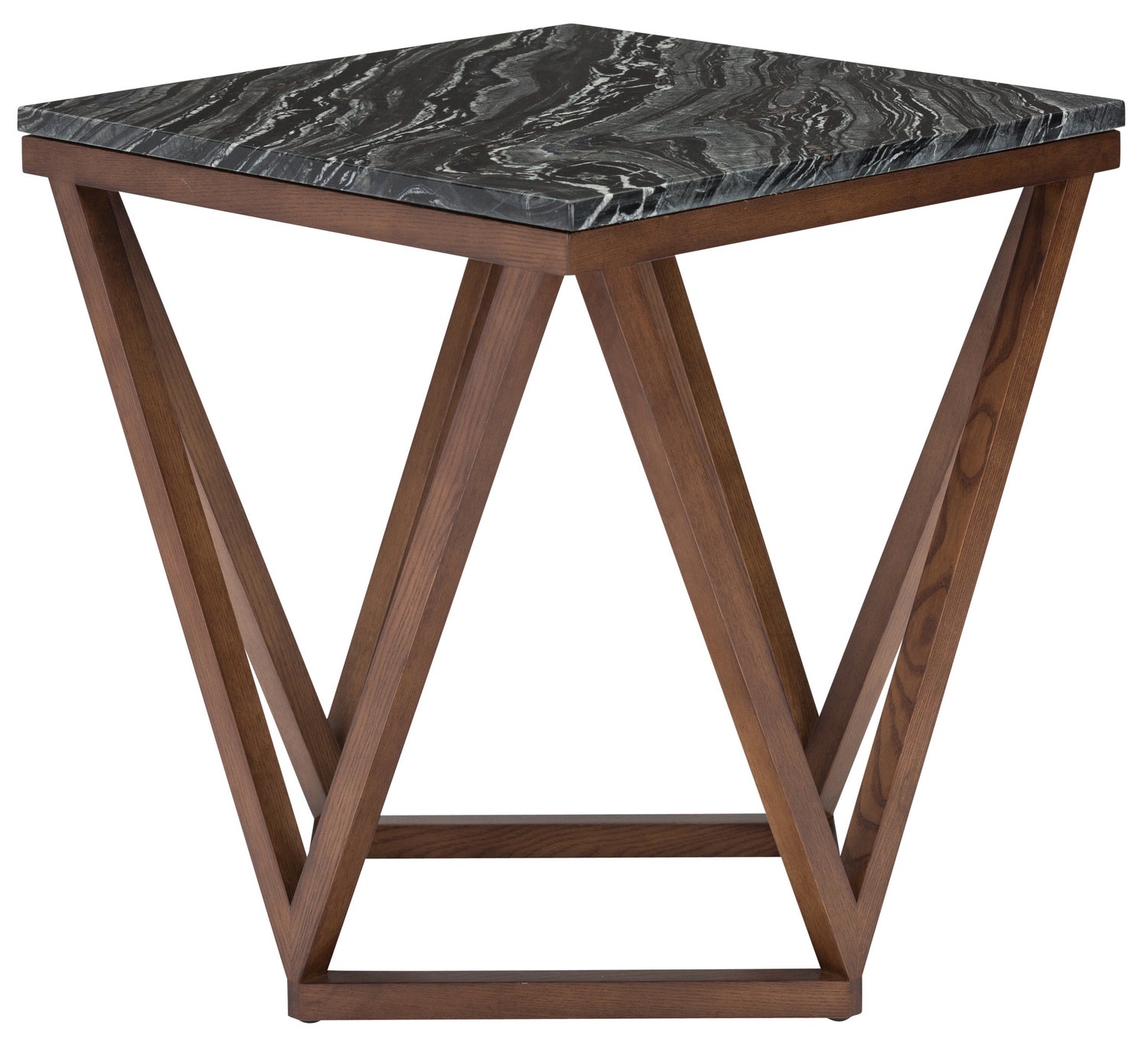 Nuevo - HGYU162 - Side Table - Jasmine - Black Wood Vein