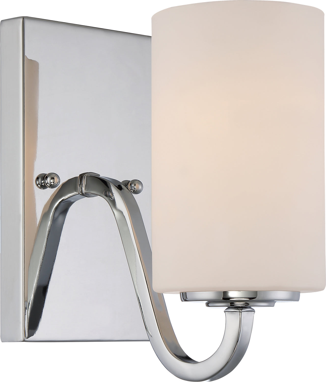 Nuvo Lighting - 60-5801 - One Light Vanity - Willow - Polished Nickel