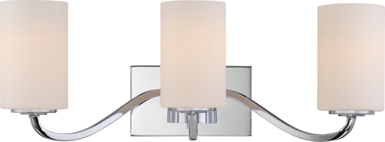 Nuvo Lighting - 60-5803 - Three Light Vanity - Willow - Polished Nickel