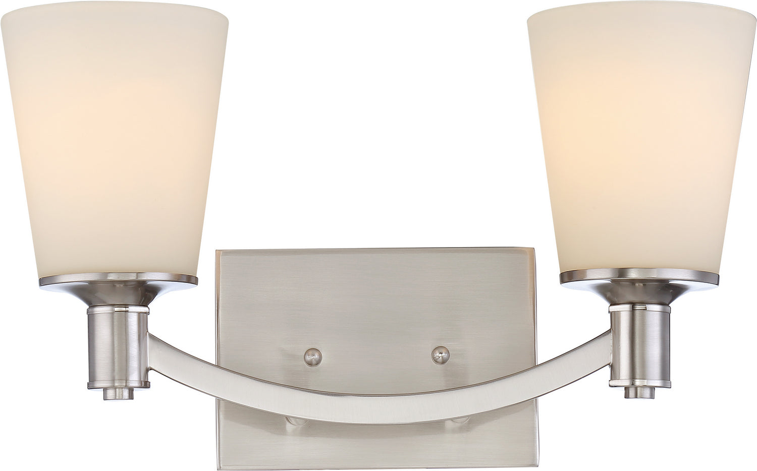 Nuvo Lighting - 60-5822 - Two Light Vanity - Laguna - Brushed Nickel