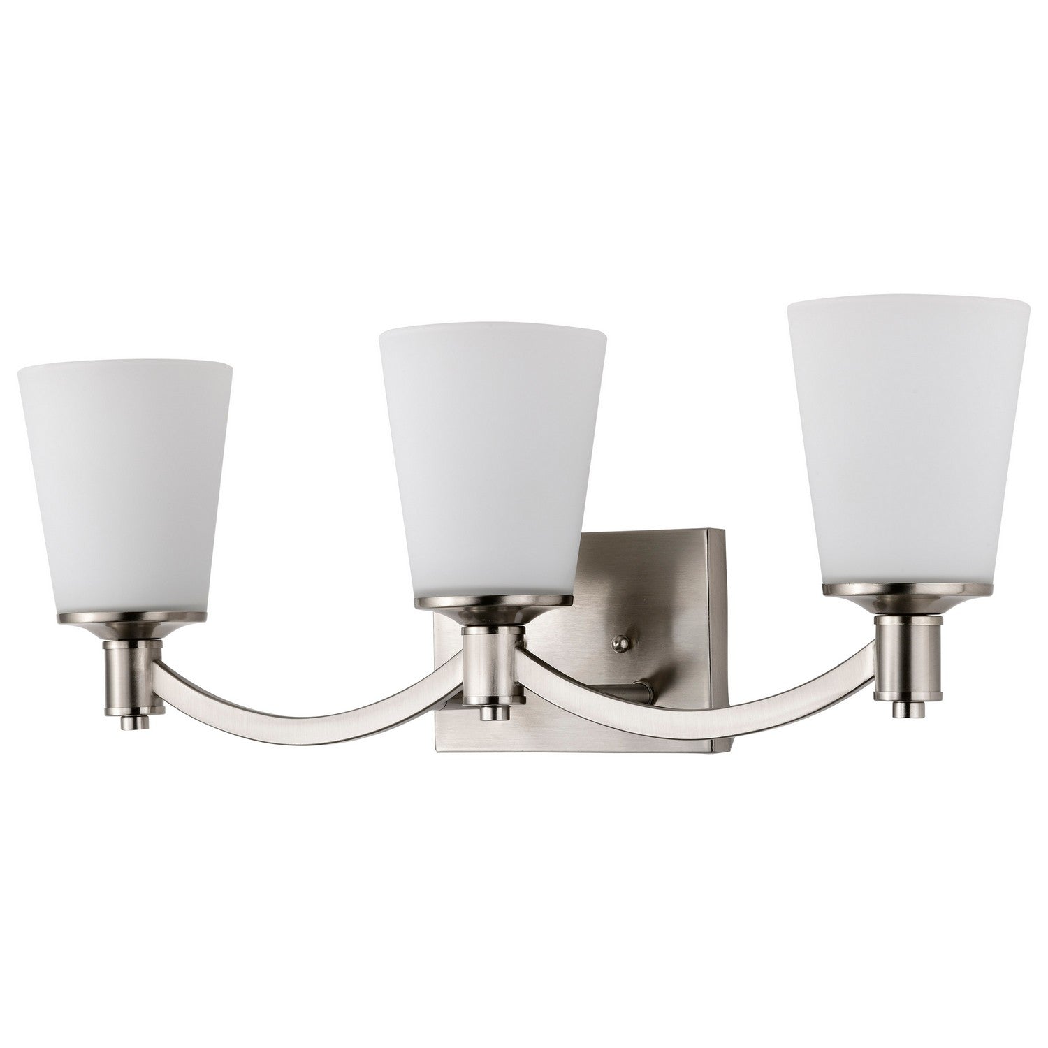 Nuvo Lighting - 60-5823 - Three Light Vanity - Laguna - Brushed Nickel