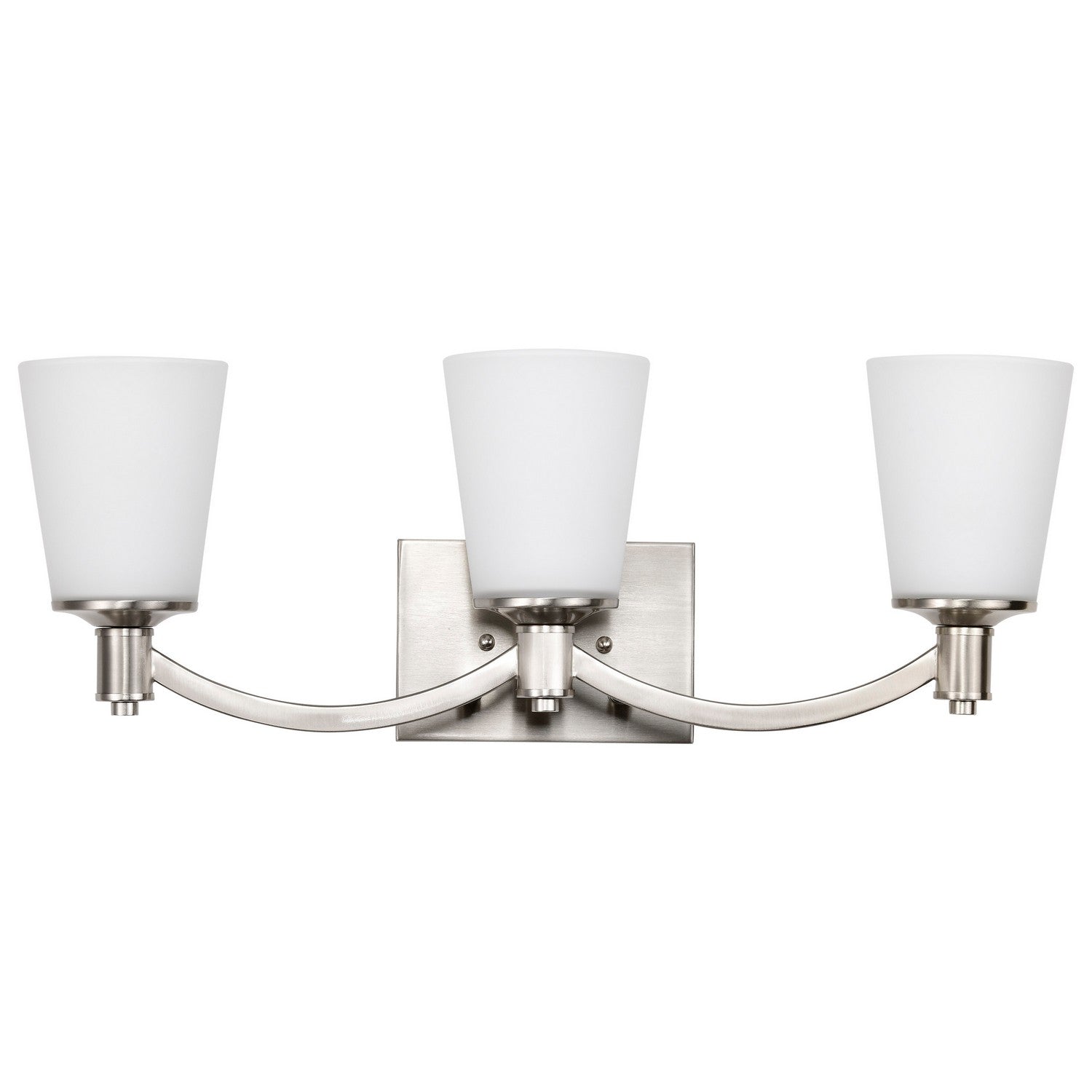 Nuvo Lighting - 60-5823 - Three Light Vanity - Laguna - Brushed Nickel