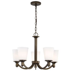 Nuvo Lighting - 60-5925 - Five Light Chandelier - Laguna - Forest Bronze