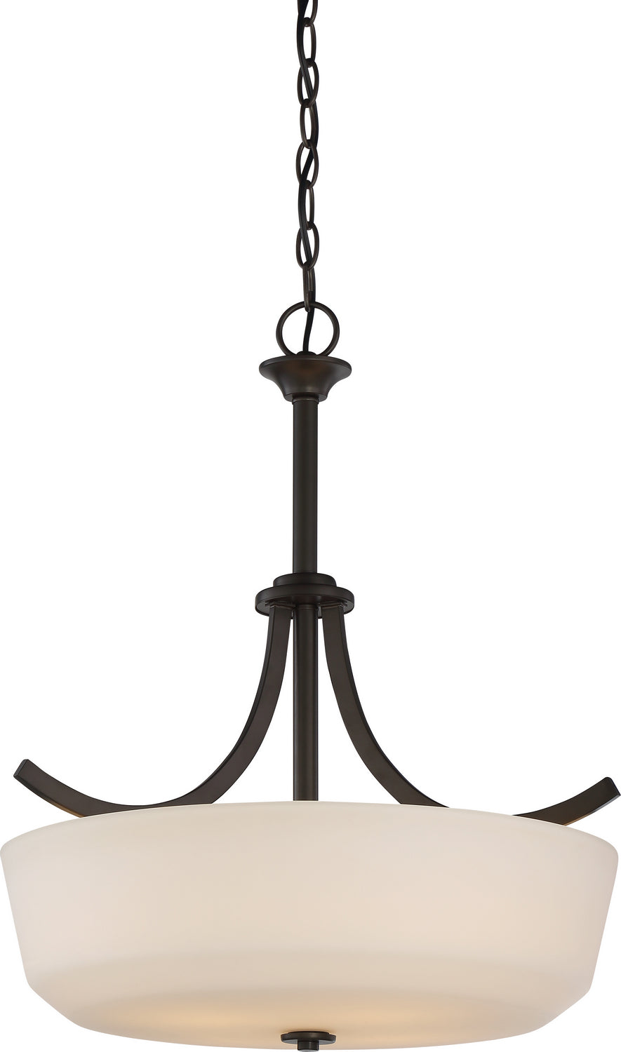 Nuvo Lighting - 60-5927 - Four Light Pendant - Laguna - Forest Bronze