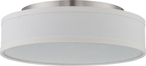 Nuvo Lighting - 62-524 - LED Flush Mount - Heather - Brushed Nickel