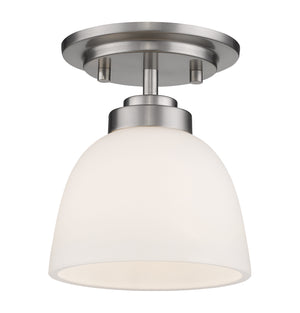 Z-Lite - 443F1-BN - One Light Flush Mount - Ashton - Brushed Nickel