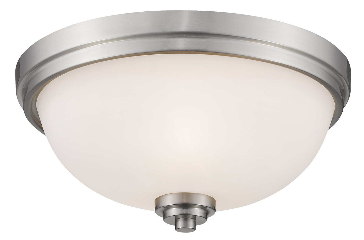 Z-Lite - 443F3-BN - Three Light Flush Mount - Ashton - Brushed Nickel