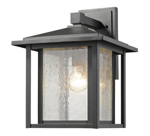 Z-Lite - 554B-BK - One Light Outdoor Wall Light - Aspen - Black