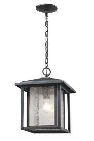 Z-Lite - 554CHB-BK - One Light Outdoor Chain Mount Ceiling Fixture - Aspen - Black