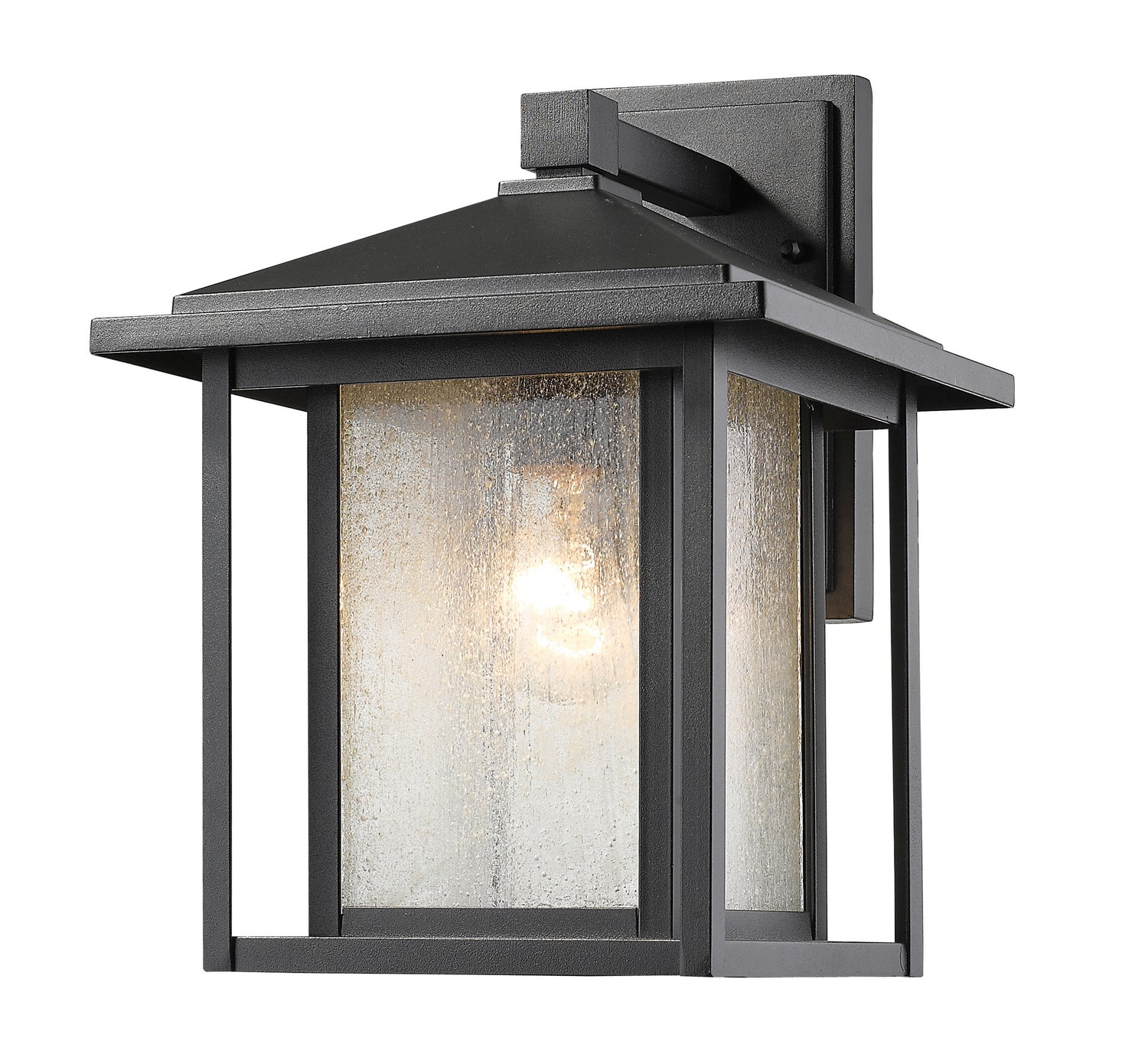 Z-Lite - 554M-BK - One Light Outdoor Wall Light - Aspen - Black