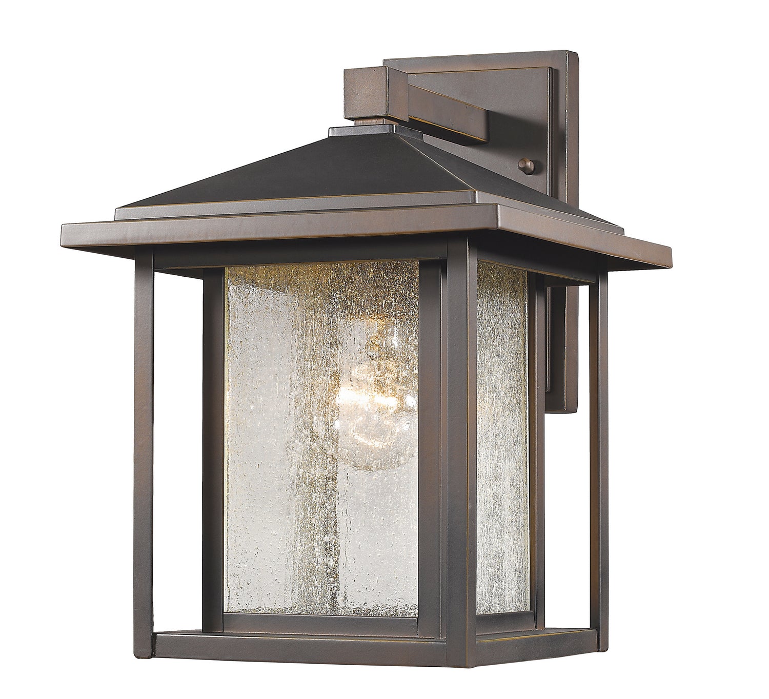 Z-Lite - 554M-ORB - One Light Outdoor Wall Light - Aspen - Oil Rubbed Bronze