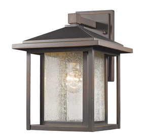 Z-Lite - 554M-ORB - One Light Outdoor Wall Light - Aspen - Oil Rubbed Bronze