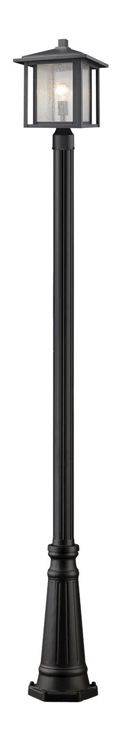 Z-Lite - 554PHB-519P-BK - One Light Outdoor Post Mounted Fixture - Aspen - Black