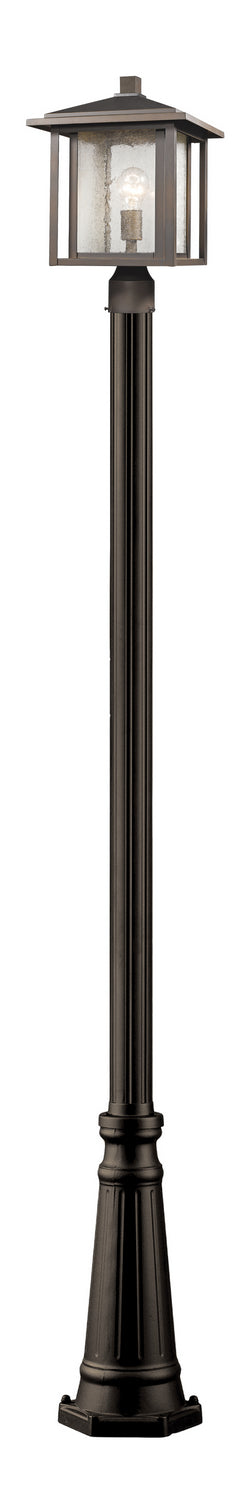 Z-Lite - 554PHB-519P-ORB - One Light Outdoor Post Mounted Fixture - Aspen - Oil Rubbed Bronze