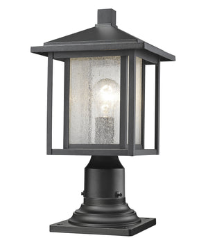 Z-Lite - 554PHM-533PM-BK - One Light Outdoor Pier Mounted Fixture - Aspen - Black