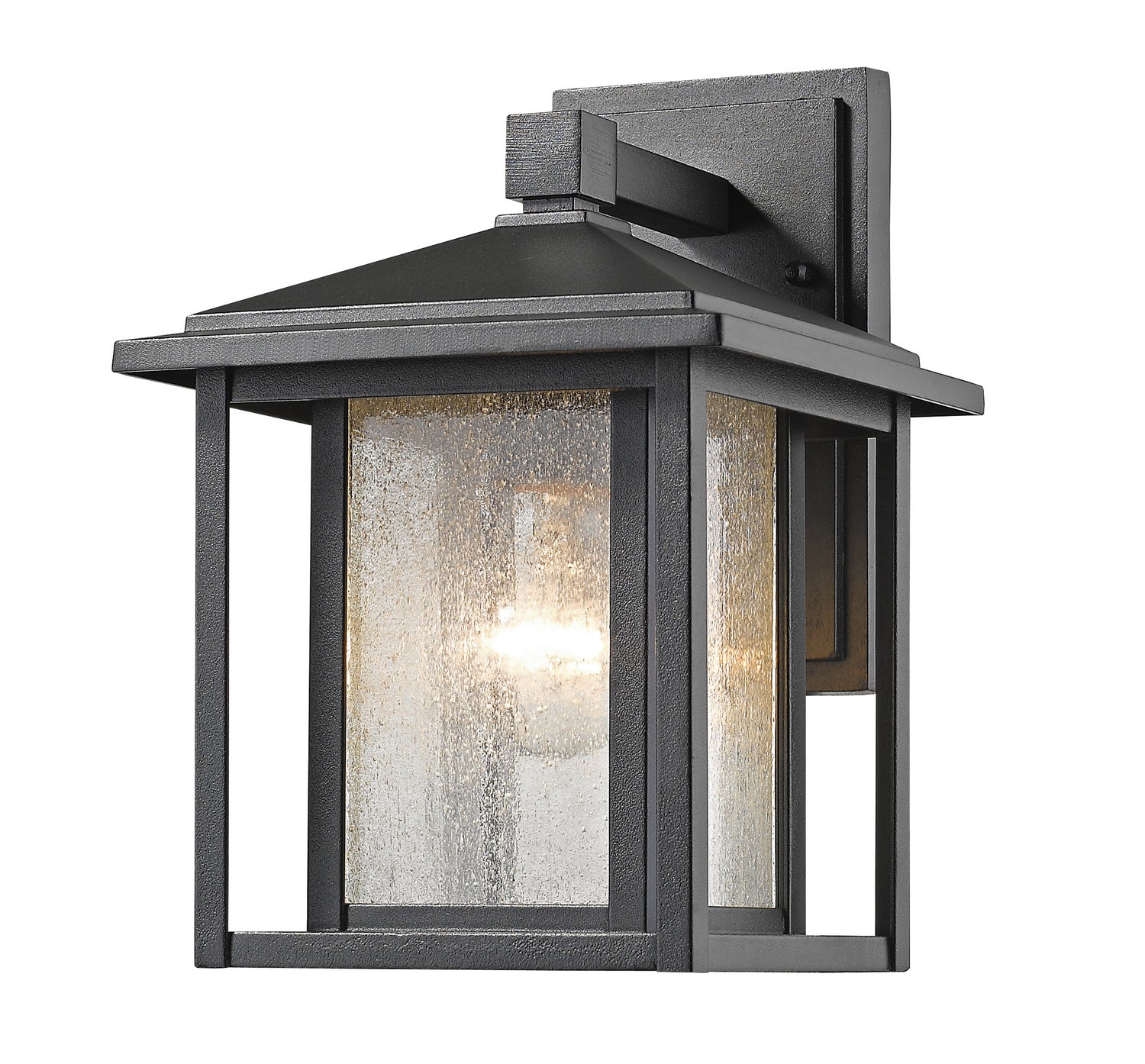 Z-Lite - 554S-BK - One Light Outdoor Wall Light - Aspen - Black