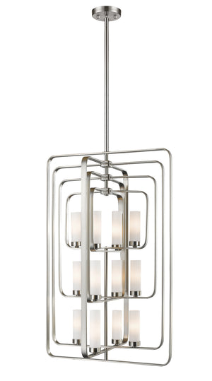 Z-Lite - 6000-12-BN - 12 Light Chandelier - Aideen - Brushed Nickel