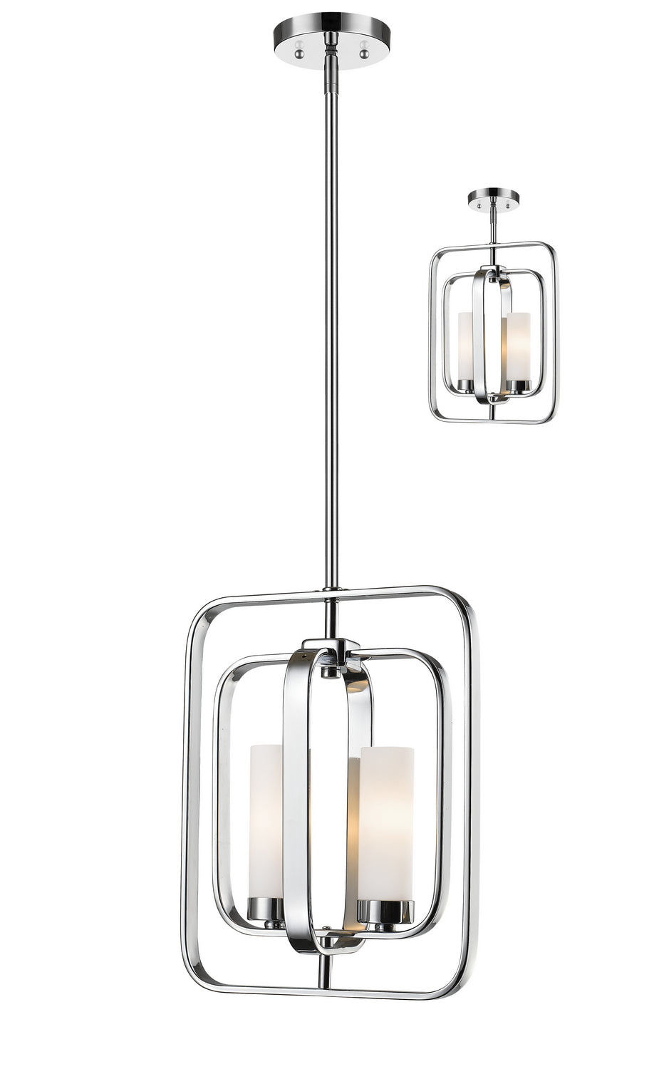 Z-Lite - 6000MP-CH - Two Light Pendant - Aideen - Chrome