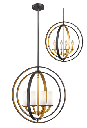 Z-Lite - 6002-4S-BZGD - Four Light Chandelier - Ashling - Bronze Gold