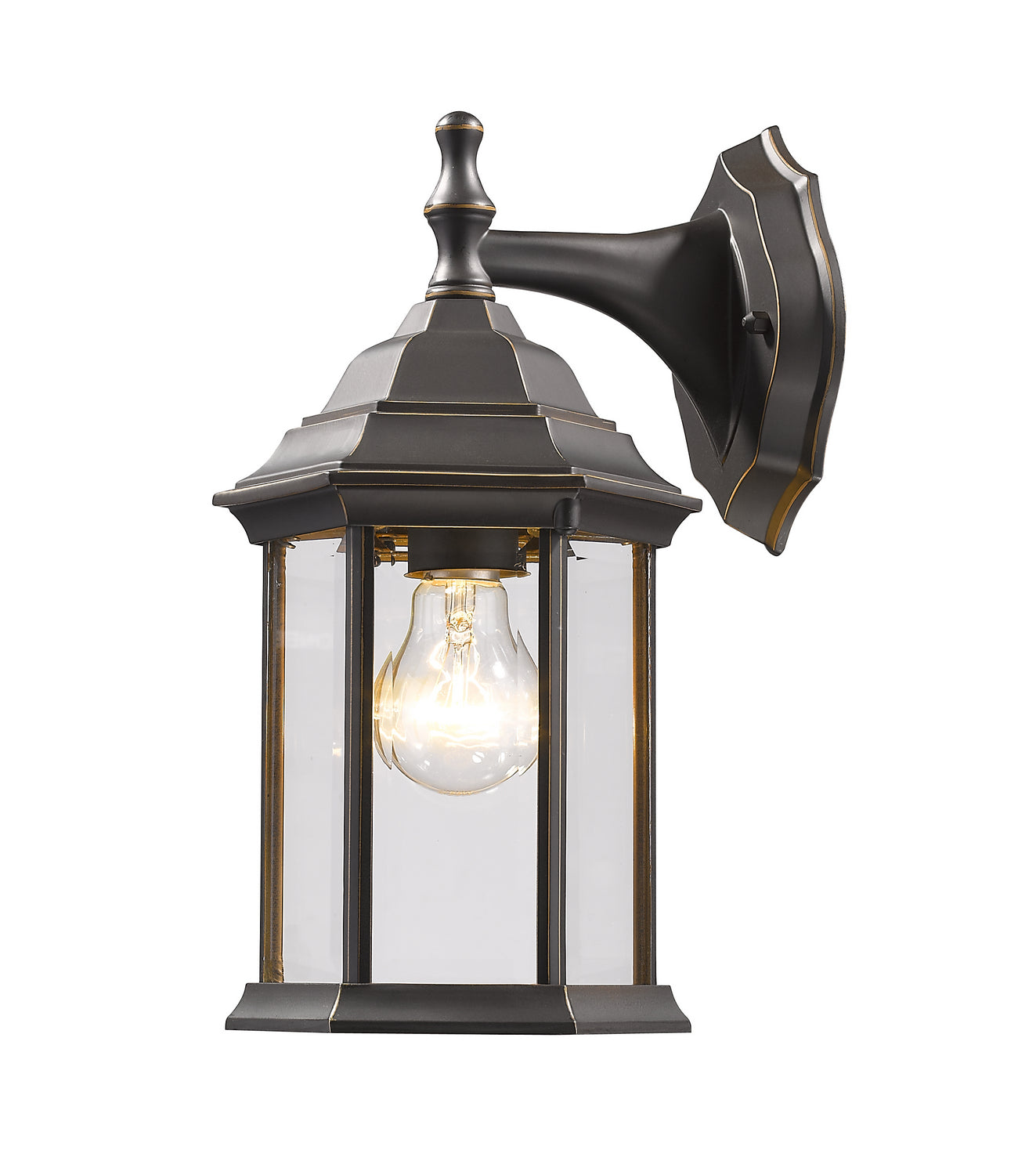 Z-Lite - T21-ORB - One Light Outdoor Wall Mount - Waterdown - Oil Rubbed Bronze