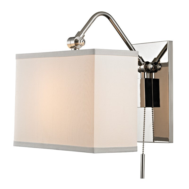 Hudson Valley - 5421-PN - One Light Wall Sconce - Leyden - Polished Nickel