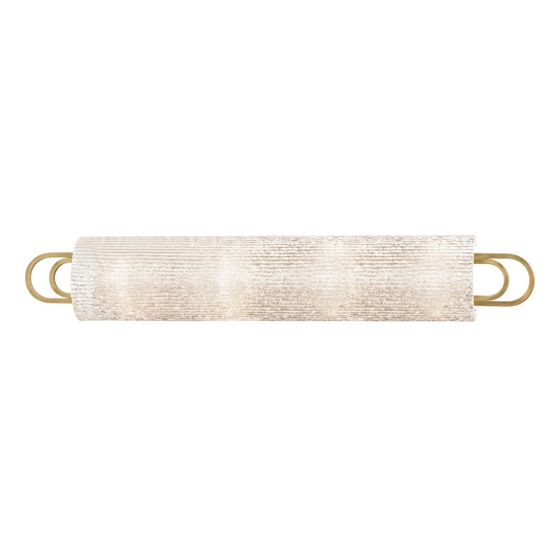 Hudson Valley - 5844-AGB - Four Light Bath Bracket - Buckley - Aged Brass