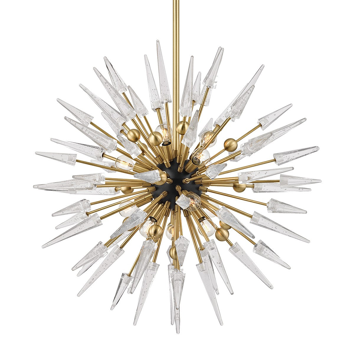 Hudson Valley - 9032-AGB - 12 Light Chandelier - Sparta - Aged Brass