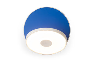 Koncept - GRW-S-MWT-MBL-HW - LED Wall Sconce - Gravy - Matte White, Matte Blue