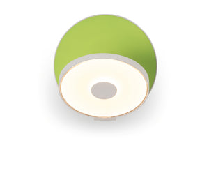 Koncept - GRW-S-MWT-MGN-PI - LED Wall Sconce - Gravy - Matte White, Matte Green