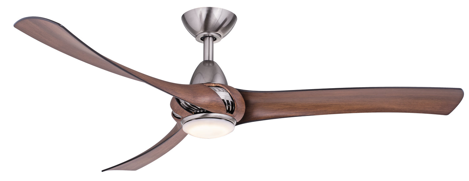 Wind River Fan Company - WR1462NWAL - 52"Ceiling Fan - Droid LED - Nickel