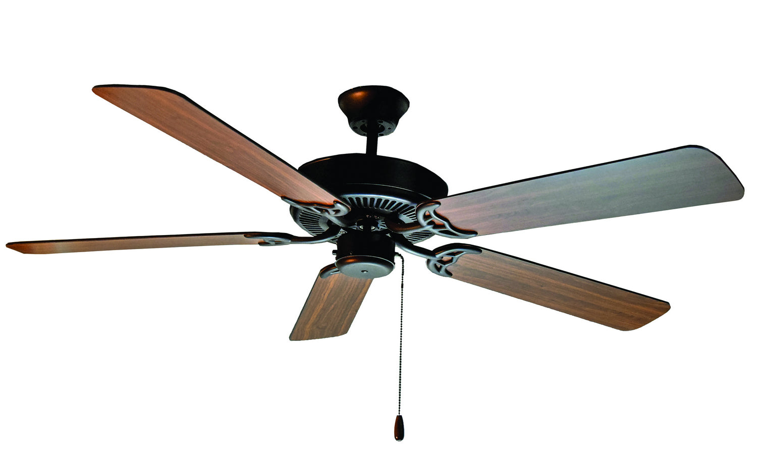 Maxim - 89905OIWP - 52"Ceiling Fan - Basic-Max - Oil Rubbed Bronze / Walnut / Pecan