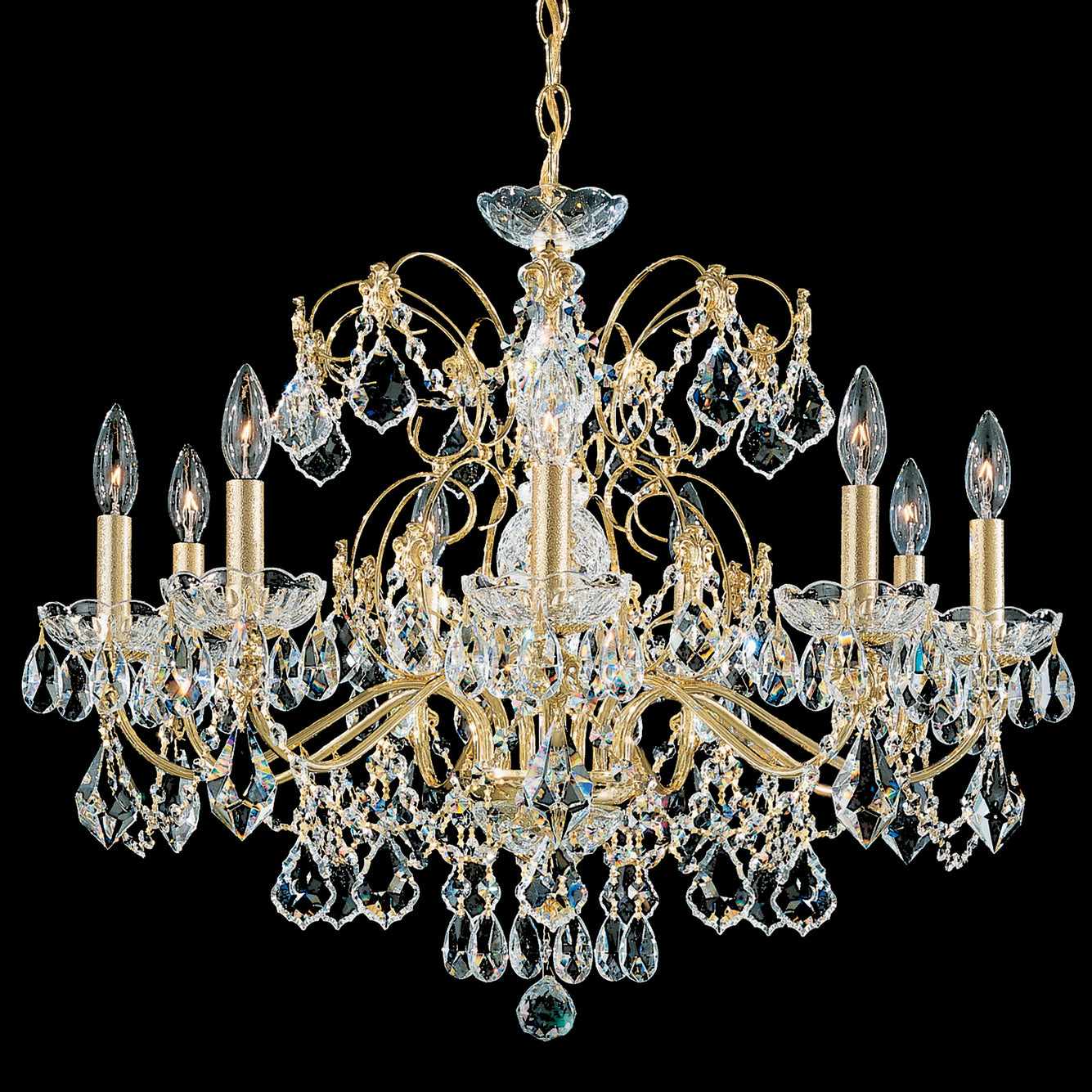 Schonbek - 1709-211 - Nine Light Chandelier - Century - Aurelia