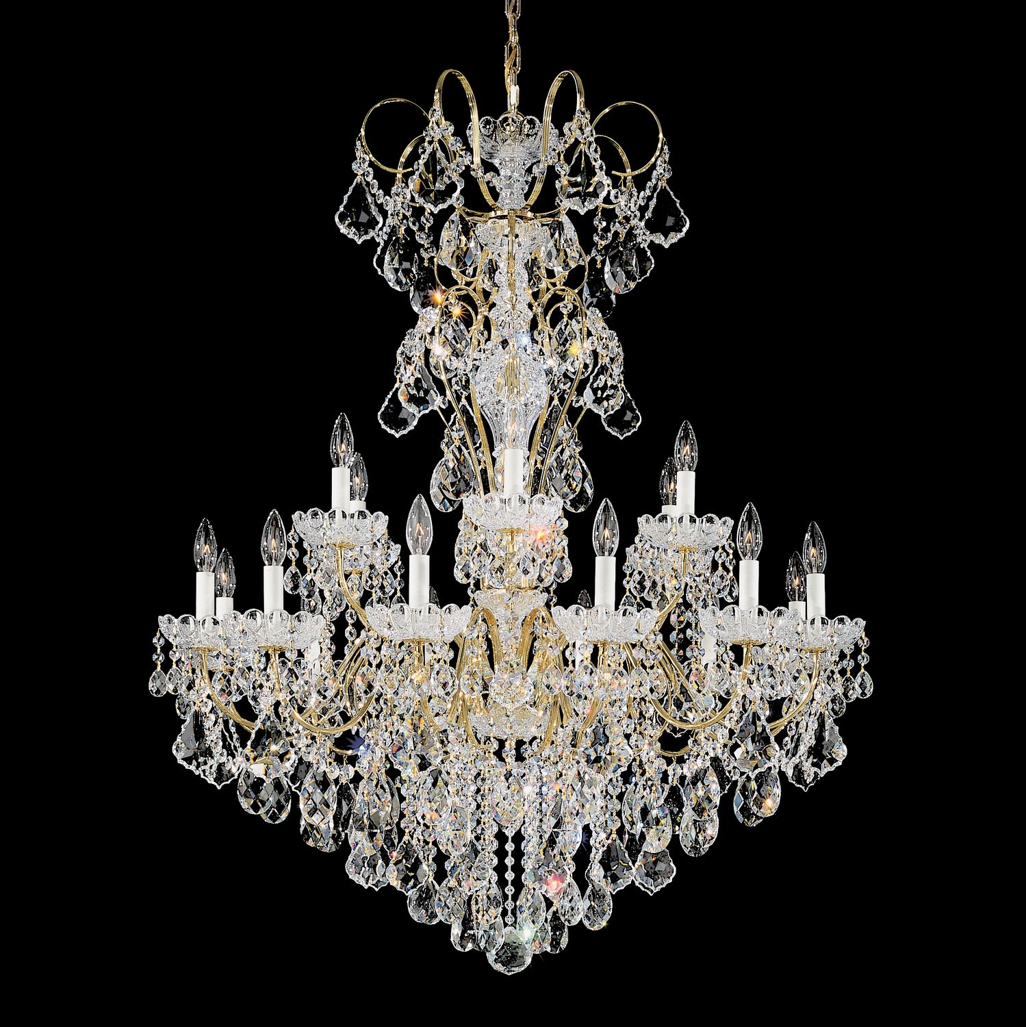 Schonbek - 3660-211H - 18 Light Chandelier - New Orleans - Gold